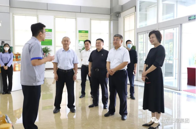 濱州市人民檢察院黨組書記、檢察長王體功來山東三星集團調(diào)研